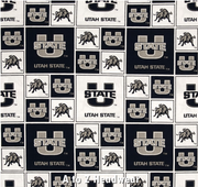 Utah State Aggies Block