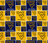 West Virginia Mountaineers (Block) WV