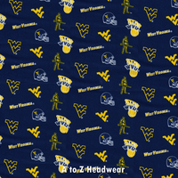 West Virginia Mountaineers (Blue) WV