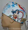 Wonder Woman Rainbow on White